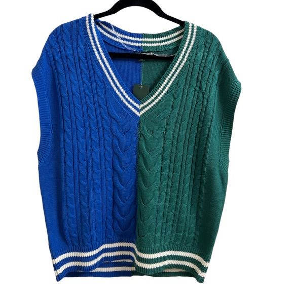 Wild fable Women's Oversized Sleeveless
Sweater Vest - Picture 5 of 8